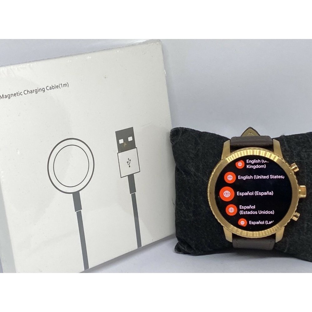 Fossil Gen 3 Authentic Genuine Smart Watch Custom Band FTW4002 LT192